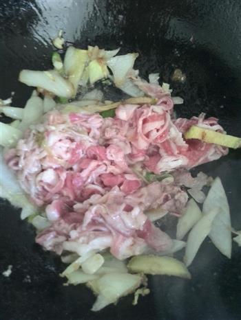 羊肉白菜粉丝汤的做法步骤4
