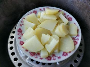 芝士土豆泥焗扇贝的做法步骤2
