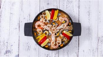 西班牙海鲜饭的做法图解8