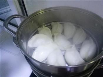 韭菜鸡蛋蒸饺的做法步骤10