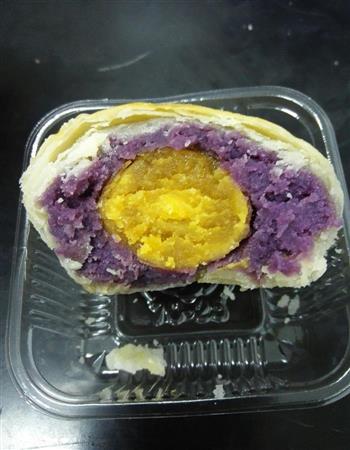 紫薯蛋黄酥的做法图解20