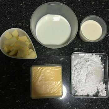 Lava Cheese Slice-岩烧乳酪的做法图解1