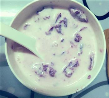 懒人减肥甜品-紫薯酸奶的做法步骤4