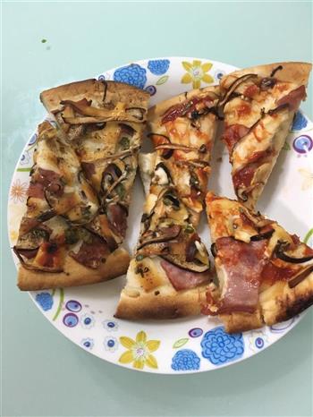 自制双拼披萨的做法图解4