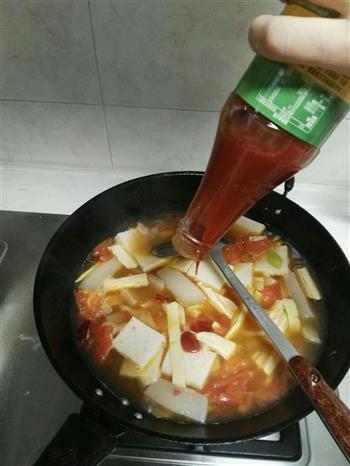 茄汁龙利鱼暖身汤的做法步骤8