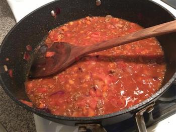 意式番茄肉酱面的做法步骤7