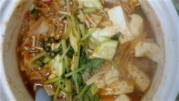 韩式辣白菜汤的做法步骤5
