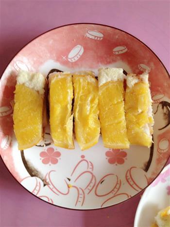 香橙蛋糕卷的做法步骤3