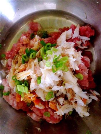 蟹肉水饺的做法步骤9