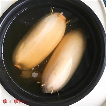 桂花蜜汁糯米藕的做法步骤8