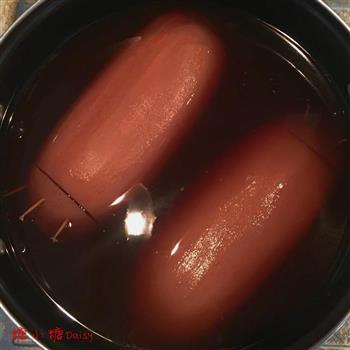 桂花蜜汁糯米藕的做法步骤9