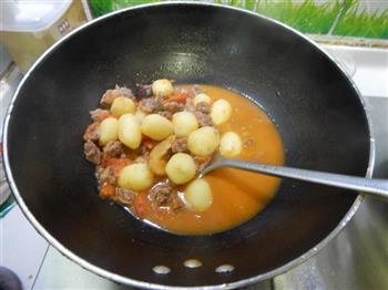 茄汁小土豆炖牛肉粒的做法步骤13
