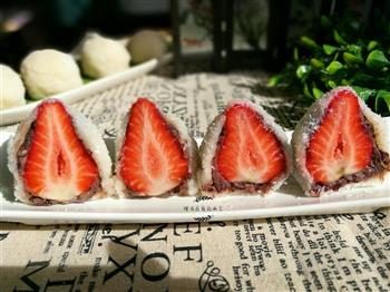 草莓红豆沙糯米糍的做法图解15