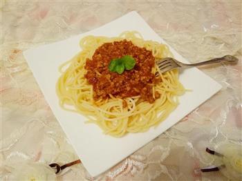 意大利番茄肉酱面的做法步骤5