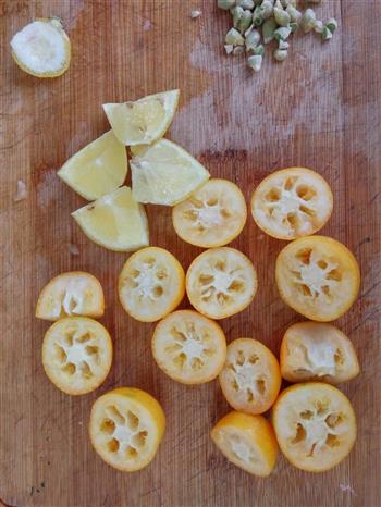 抵制秋燥-自制金桔柠檬膏的做法步骤3