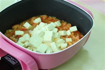 番茄豆腐煮小扇贝的做法步骤3