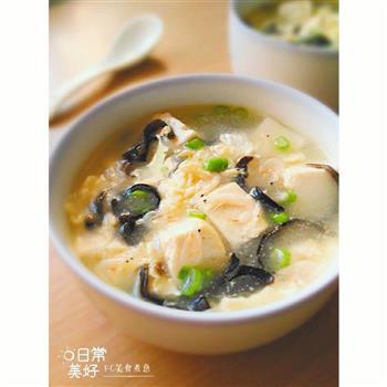 虾皮豆腐汤的做法图解9