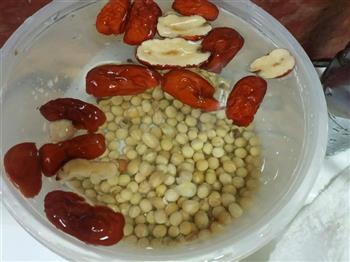 红枣豆浆的做法步骤1