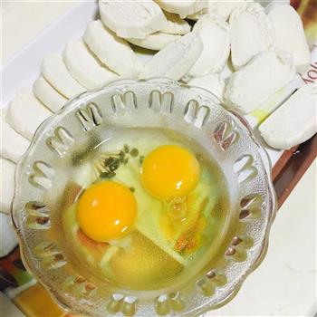 焦香鸡蛋馒头片的做法步骤2