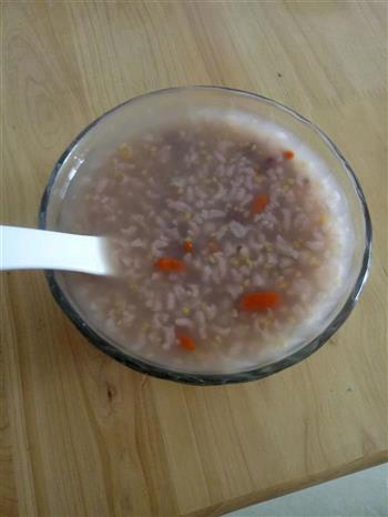 红豆薏米营养粥的做法步骤6