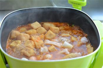 辣白菜海鲜锅的做法图解4