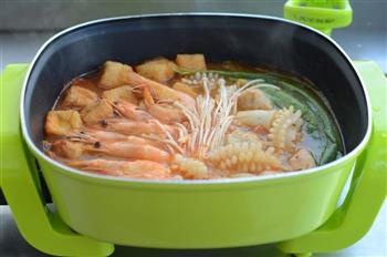 辣白菜海鲜锅的做法图解6