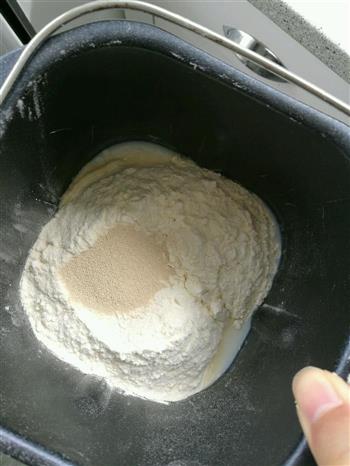 椰蓉蔓越莓豆沙面包的做法步骤2