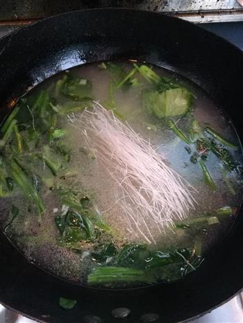 菠菜豆腐汤的做法步骤4