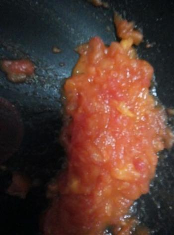 西红柿虾仁炒面片的做法图解4