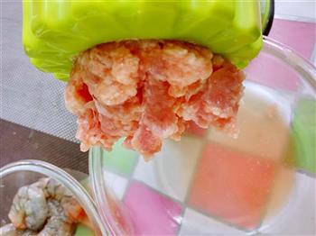 百花虾滑酿香菇的做法步骤8