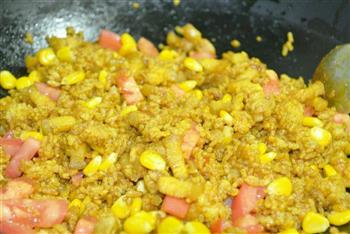 小南瓜焗咖喱饭的做法步骤8