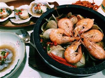 韩式海鲜汤的做法图解1