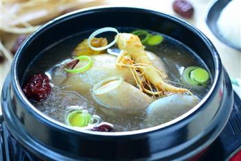 冬进补养生-韩式人参鸡汤的做法步骤6
