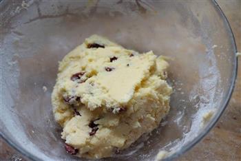 全麦蔓越莓奶酥夹心面包的做法步骤7