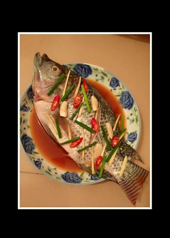 清蒸福寿鱼的做法步骤7