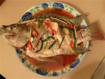 清蒸福寿鱼的做法步骤9