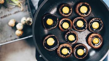 烤香菇鹌鹑蛋的做法步骤7
