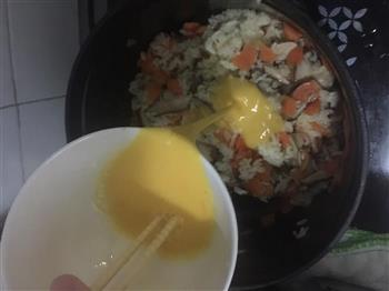 香菇胡萝卜鸡蛋粥的做法图解6