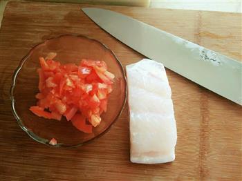 番茄龙利鱼疙瘩汤的做法步骤1