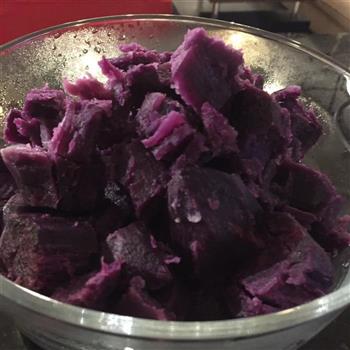 紫薯酸奶泥的做法步骤2