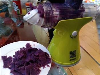 紫薯蛋卷的做法步骤2