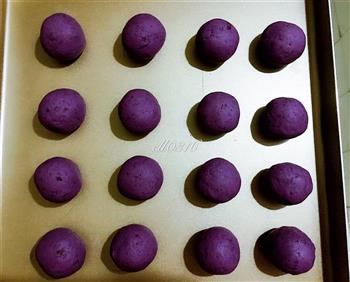 紫薯芝麻饼的做法步骤8