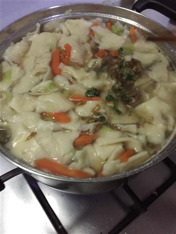 美味汆羊肉汤面的做法步骤6