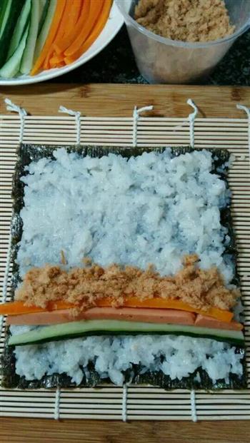 大脸猫自制寿司的做法步骤5