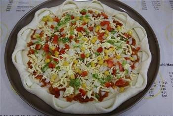 意式萨拉米芝心披萨的做法图解25