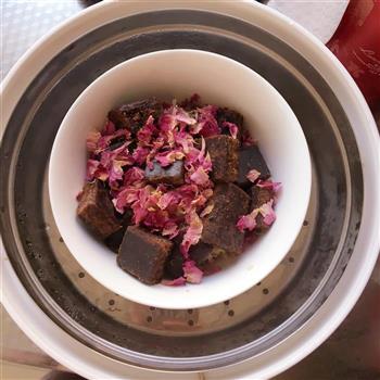 红糖姜茶-盛开的玫瑰的做法步骤6