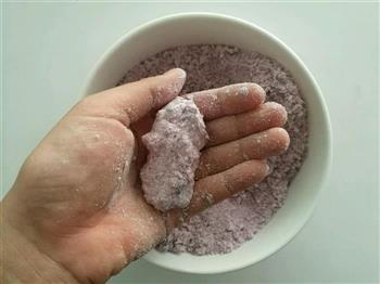 紫薯松糕的做法步骤4