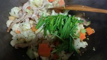 干锅菜花的做法步骤7