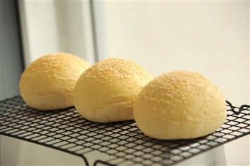 汉堡胚-汉堡专用小圆面包的做法步骤2