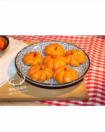 万圣节-糯米南瓜饼—无需烤箱也能做的做法图解11